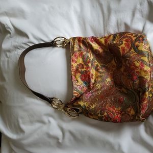 Beautiful paisley JPK Paris handbag.